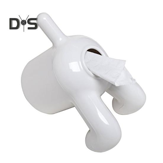 Toilettenpapierspender mit Hundehintern, Toilettenpapierrollenhalter, wandmontierter Tissue-Organizer, Toilettenpapierbox für Hundeliebhaber, Badezimmerdekor