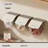 Wall-Mounted Multifunctional Storage Box for Scallions, Ginger, Garlic, and Coffee Capsules - Punch-Free Organizer Basket