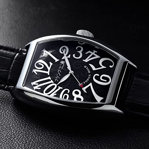 Frank Miura Watch Reissue Modified Japans Four Major Brands Model 6 Quartz Mens (Hyper Black)