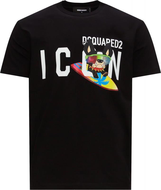 SuperMerchantEU DSQUARED2 heren t-shirt icon - Maat: M