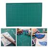 Office Schoole Stationary Cutting Gridline Sewing Mat Anti Skid Board(A3 Single Face Green)
