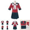Authentic Danganronpa Harukawa Maki School Uniform Cosplay Costume Jacket Skirt Set Outfit For Women
