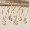 Shell Heart Pendant Gold-Plated Necklace - High-End Feel, Niche Design, Women’s Clavicle Chain