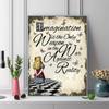 Alice Wonderland Moon.94 100% Round Full Drill 5D DIY Diamond Painting Embroidery Cross Stitch Rhinestone Décor