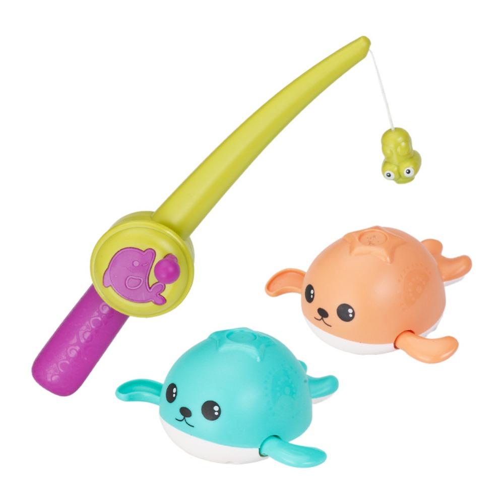 Magnetic fishing Children's small fish Magnetic fishing pool set Toy fishing rod Children's toy fishing fish