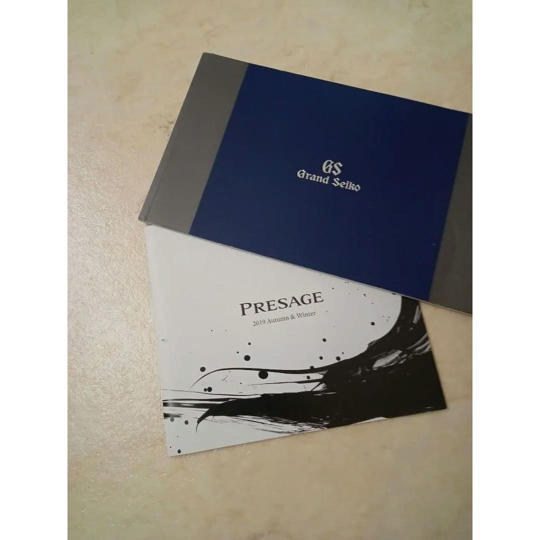 Used Grand Seiko and Seiko Presage product catalog