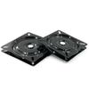 Base Girevole Robusta per Sedia 6"/4" Rotazione 360° Cuscinetto a Sfere Piatto Girevole per Sgabelli da Bar Accessori per Mobili