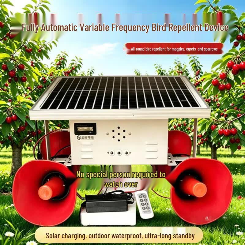 Solar Ultrasonic Voice Bird & Pest Repeller