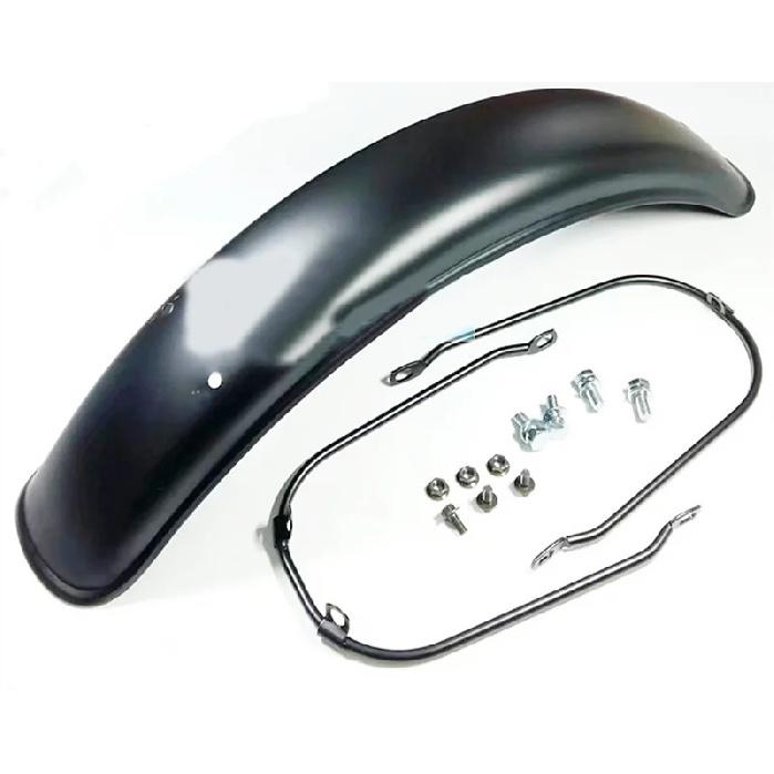 Motorcycle Accessories Water Deflector CG125 Retro Widened Front Mud Tile CC110 Modified Mudguard чёрный