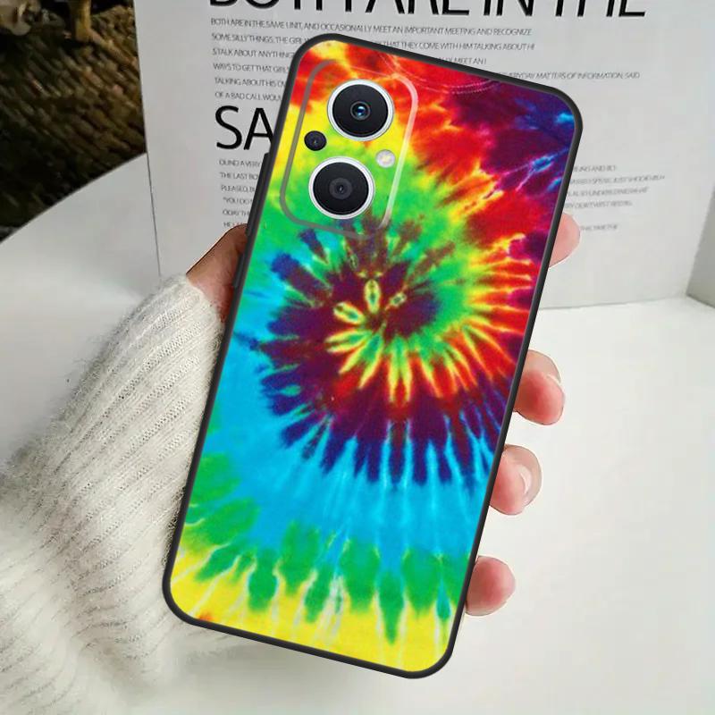 

Trippy Tie Dye Hippie Art Case For OPPO Reno 8T 4Z 5Z 8 10 11 Pro 4 5 6 7 Lite OPPO Find X6 Pro X3 X2 X5 Lite Cover OPPO Find X3 Lite