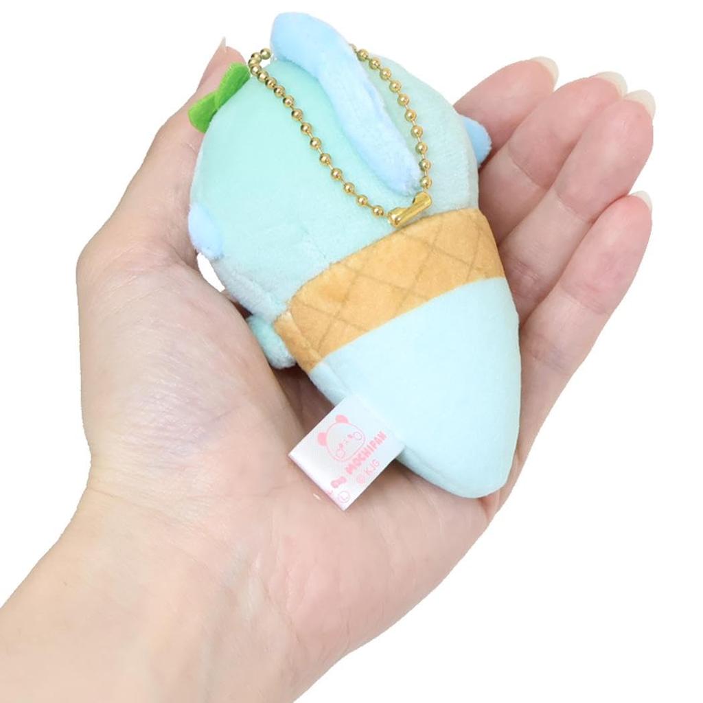 [Kamio Japan] Sanrio Characters x Mochimochi Panda [Mascot] Mascot KeychainHangyodon Ice Cream Sanrio