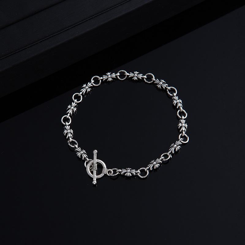 Сидней Змея Змея Ювелирные изделия Ретро Крест Цветок Браслет Мужчины и Женщины Пары Модный Крутой Крест Рука Ювелирные изделия