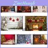 Christmas Photo Photography Props Vinyl Backdrop Cloth For Studio Xmas Shoots