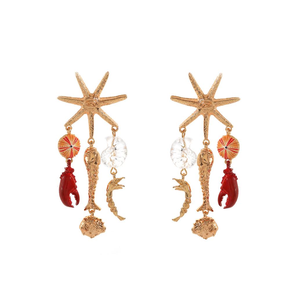 Beach Vacation Style Niche Earrings