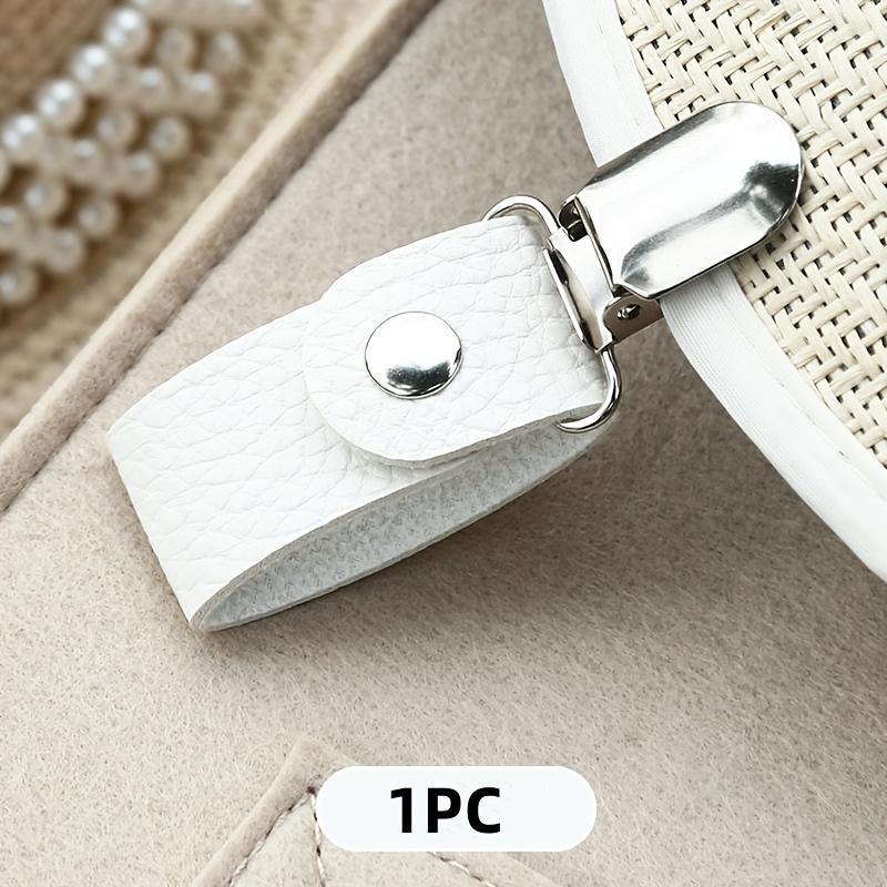 

Сверхлегкий ПУ Зажим для шляпы для путешествий Портативный Надежный Аксессуар для Шляп Сумок Рюкзаков Багажа Бежевый Коричневый Прочный ПУ Удобство в Пути белый