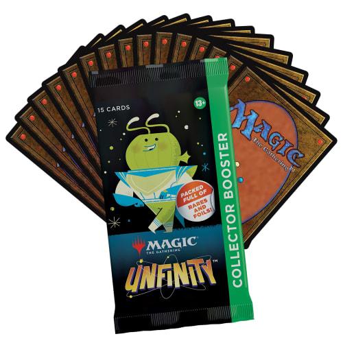 Magic: The Gathering Unfinity Collector Booster (English Version) 12-Pack Set (D07040000) MTG Trading Cards Wizards of the Coast (D07040000)