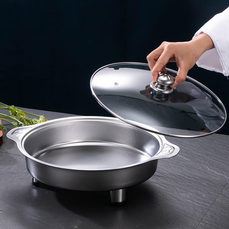 

Круглая буфетная плита ZISIZ со стеклянной крышкой