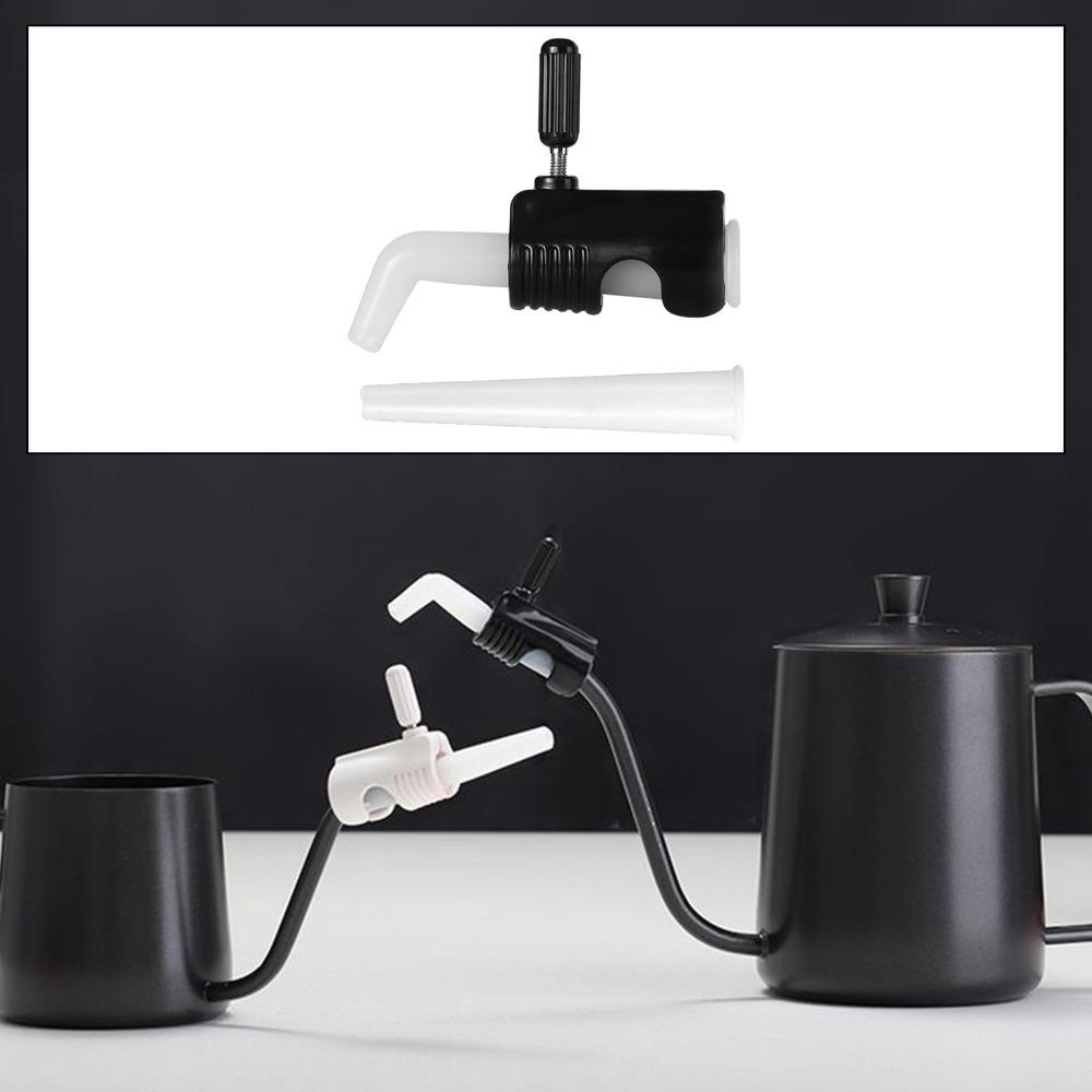 1PC Precise Flow Control Coffeeware Flow Control Valve Glass Compatible Drip Teapot Valve