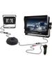 Universal 7-inch In-car LCD Display with Sun Visor and Rearview Screen for Trucks Digging Machine Agricultural Vehicles Touring Car