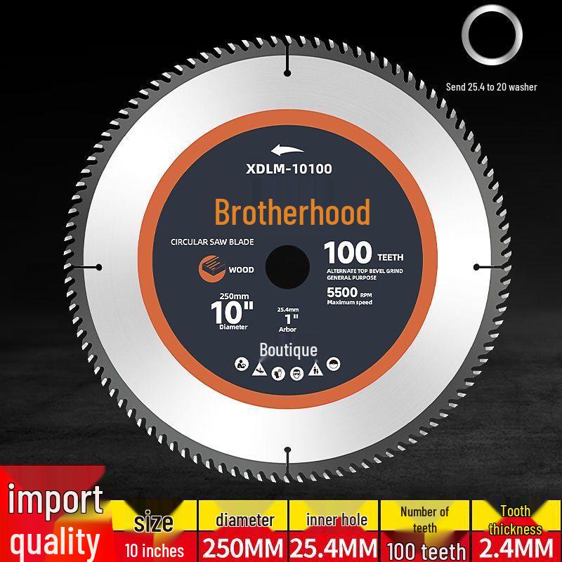 Imported Hard Alloy Circular Saw Blade for Wood and Table Saws