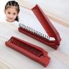 Portable Foldable Travel Comb, Anti-static Double-sided Styling Comb, School and Vacation Portable Hair Care Comb