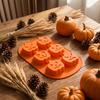 Silicone Mold for Cake Decoration Halloween Theme Pumpkin Ghost Skull Bat Shapes Suitable for Baking Resin Plaster Craft
