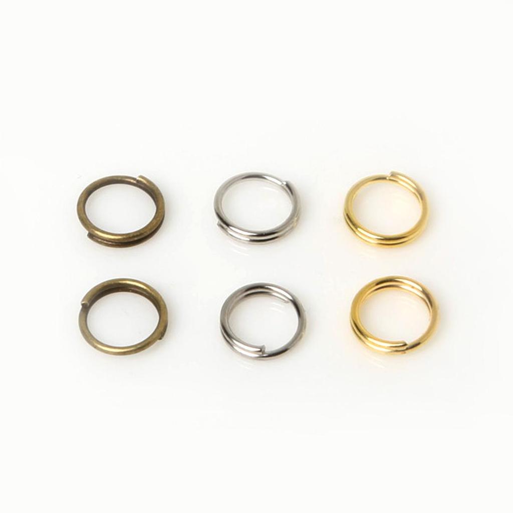 Jump Rings Silver Split Rings Connectors For Diy Jewelry Finding Making Accessories