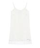 Nigaennikol Satin Lace Slip Dress_Ivory