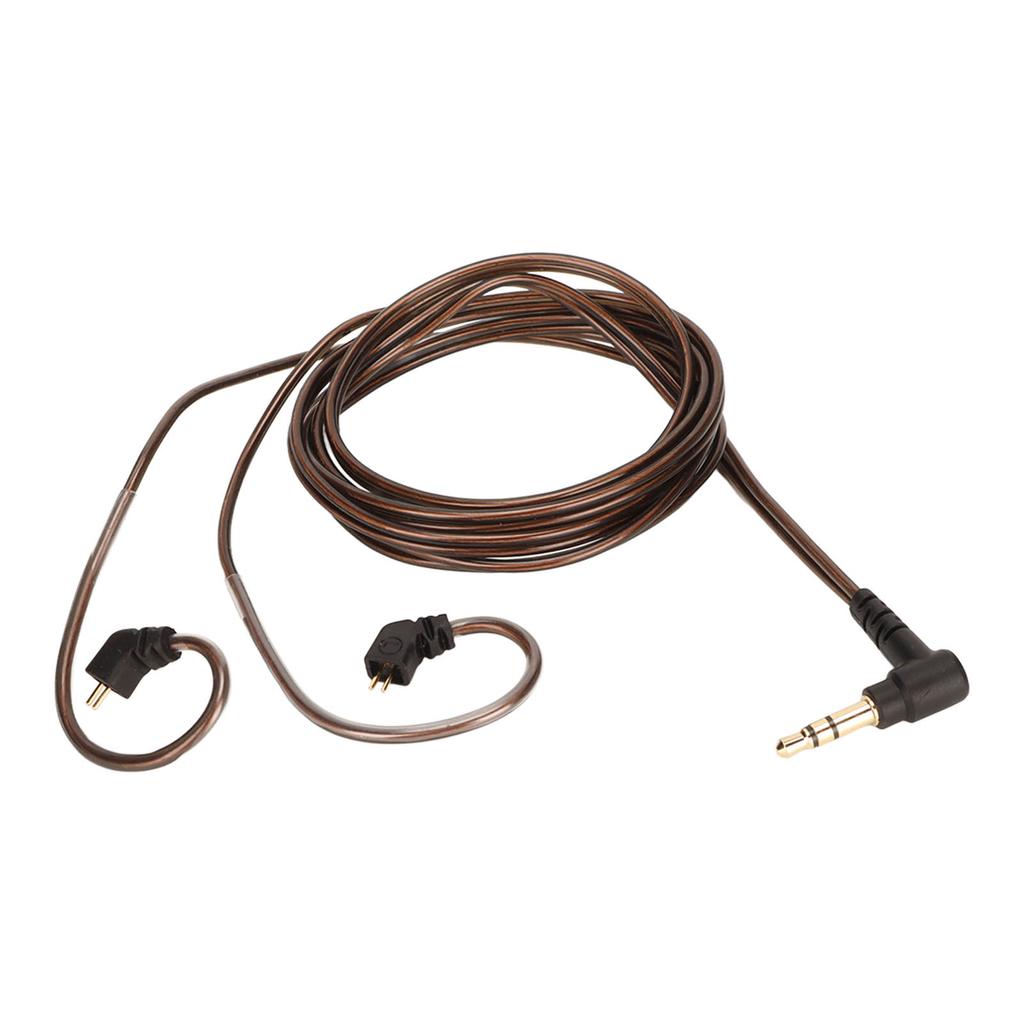 Headphone Sound Cable Noise Reduction Replacement Headphone Upgrade Cable for 2 Pin 0.78mm Headphones