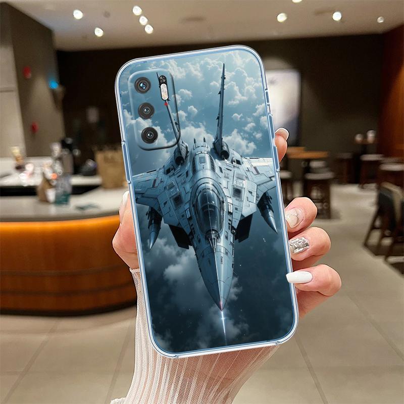 RE56 Strategic bomber aircraft Transparent Phone Case for Samsung Galaxy A04 A04S A14 A23 A34 A54 M23 M33 M52 M53