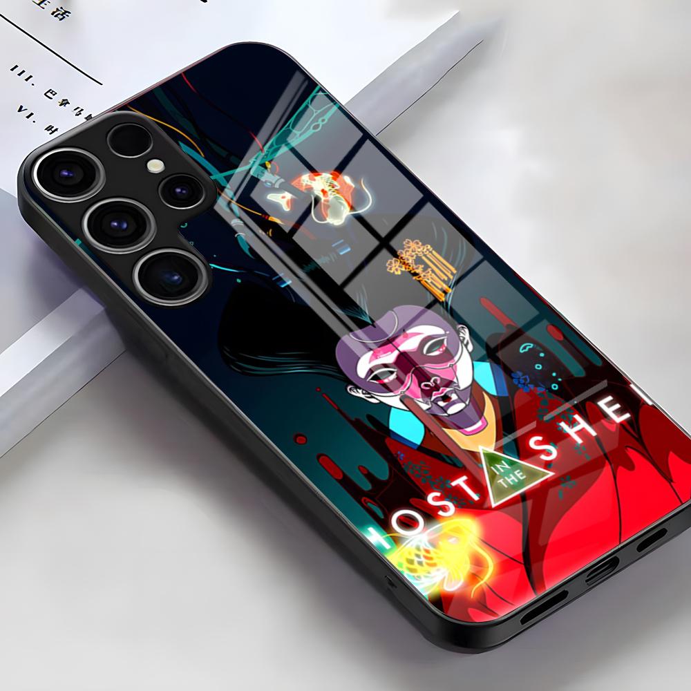 

Ghost In The Shell Phone Case For Samsung S26 S25 Edge Ultra S23 S22 S21 S20 Ultra Plus S24 Fe A54 A53 A25 Glass Cover Samsung S22 Plus