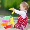 5Pcs Colorful Telescopic Tube Toy Stress Relief Free Transformation Decompression Stretchable Tube Sensory Fidget Toy Kids Adults Gift