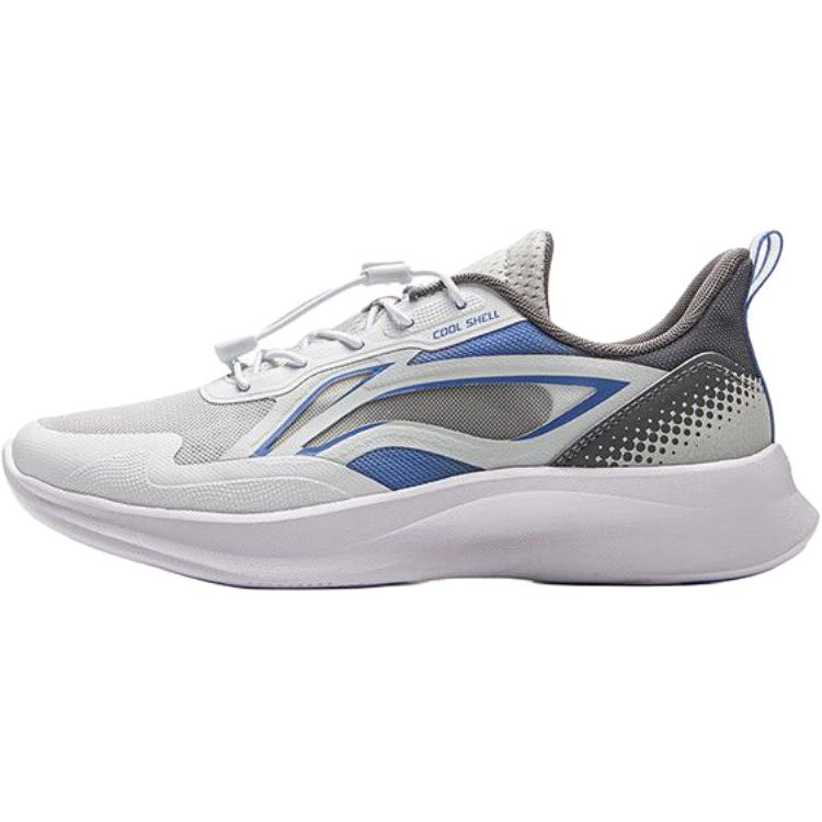 Li Ning Kids Sports Lifestyle Series Synthetic Leather Comfortable Versatile Non-Slip Breathable Low-Top Running Shoes Kids sneaker YKCV228-5