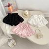 Mädchen Sommer Süße Schleife Bloomers Shorts Vielseitig Tragbare Laternenhosen