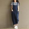 Vintage Women's Jumpsuit Bib Cargo Pants Harem Oversized Overalls Dungaree