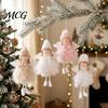 Christmas Party Accessories Cute Plush Angel Doll Ornament, Small Fairy Ornaments Pendant, Tree Hanging Decoration for Holiday Decor Ornament