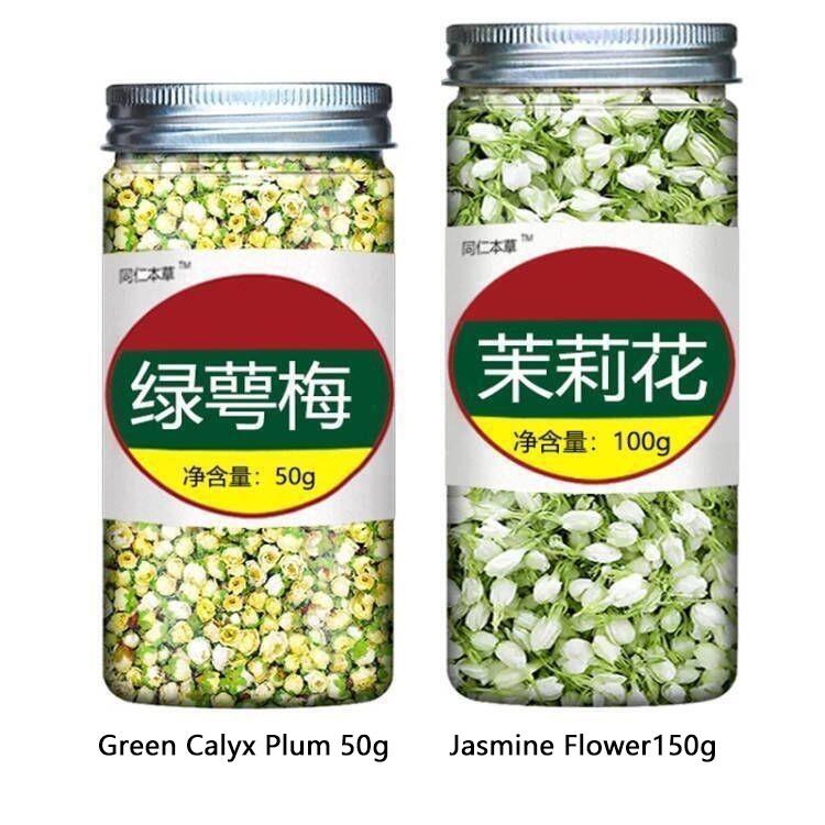 High-quality Green-calyx Plum Blossom & Rose & Jasmine Health Tea