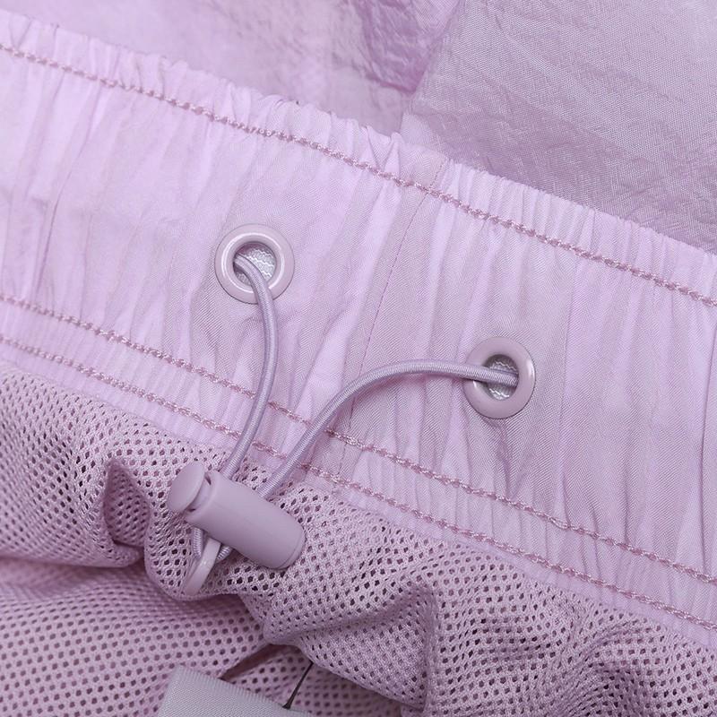 Nike Sports Casual Woven Big Logo High Waist Loose Shorts Women shorts Purple DM6740-530