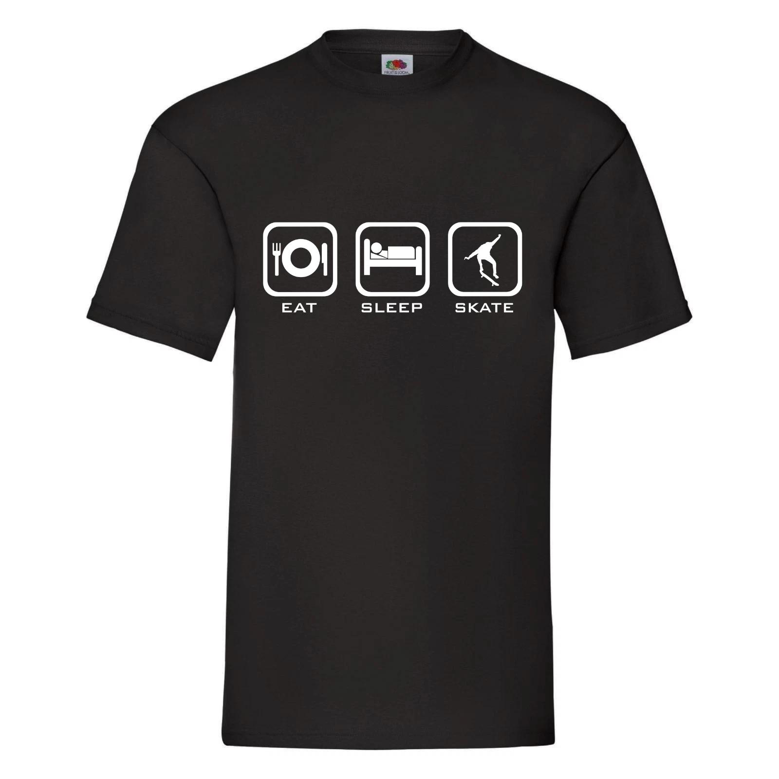 

Eat, Sleep, Skate T-Shirt - Skateboarding/Skater Gift for man/boy 2XL