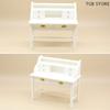 1Pcs Dollhouse Writing Desk Model Study Room Furniture Decoration Simulated Home Desk Scene Decor Accessories