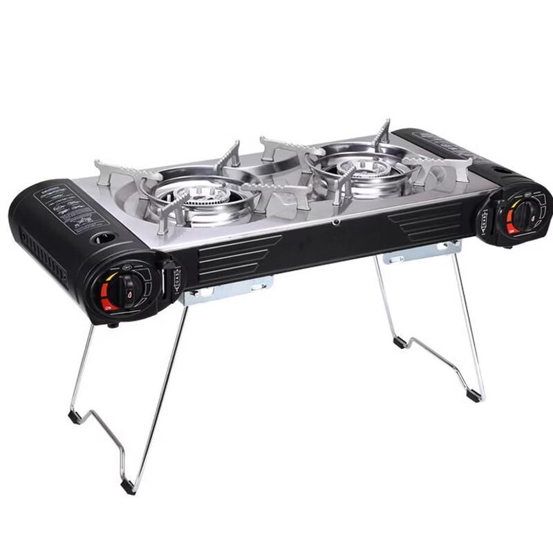 ZhiShi Outdoor Dual-Use Portable Gas Stove 62.5cm x 28cm x 11cm