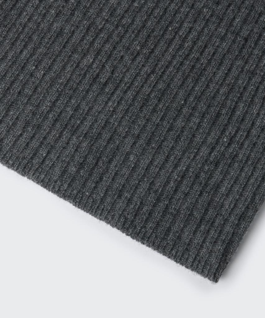 MUSINSA STANDARD Lambswool Knit Ninja Balaclava [Medium Grey]