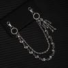 Gothic Punk Style Metal Skull Head Jeans Chain Trendy and Cool Waist Chain For Men And Women Fashion Accessory