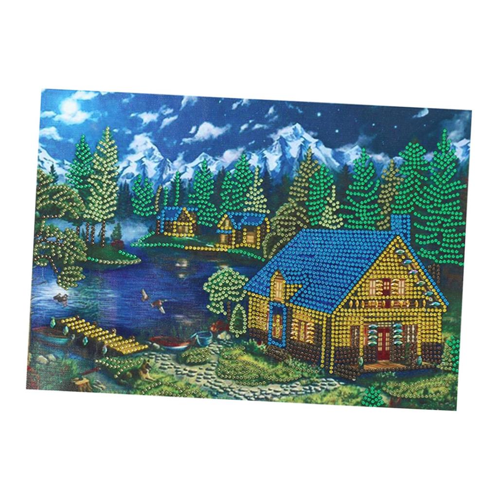 5D DIY diamond of painting Kit for Adluts Beginners Kids, Special Shaped