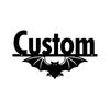 Custom Metal Address Sign Personalized House Number Plaque Outdoor