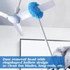 Reusable Ceiling Fan Duster Removable Microfiber Duster Ceiling Fan Cleaner  Window