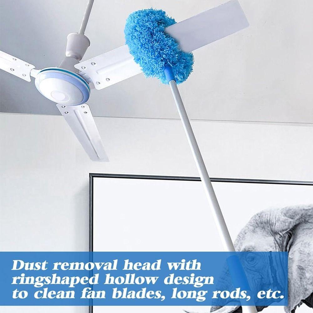 Reusable Ceiling Fan Duster Removable Microfiber Duster Ceiling Fan Cleaner  Window