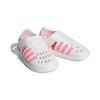 New Adidas Water Sandal Anti-Slip And Wear-Resistant Lightweight Children's Sandals White Pink Children Aged 3-7 Years Old H06320