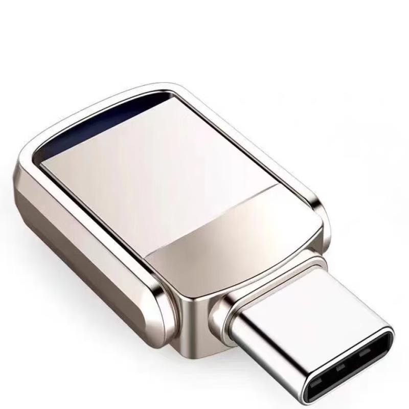 OLOEY 2-in-1 OTG Micro USB Type-C Metal USB Flash Drive for Phones & Computers