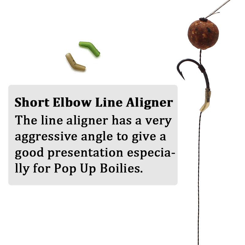 30pcs Carp Fishing Accessories Anti Tangle Sleeves Line Aligner Tube For Feeder Carp Fishing Rig Hair Ronnie Rig Tackle